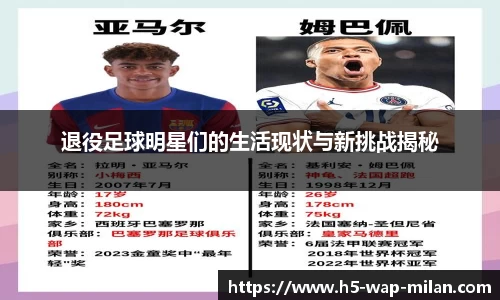 退役足球明星们的生活现状与新挑战揭秘